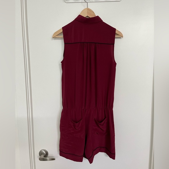Club Monaco 100% Silk Jumpsuit - Picture 2 of 5